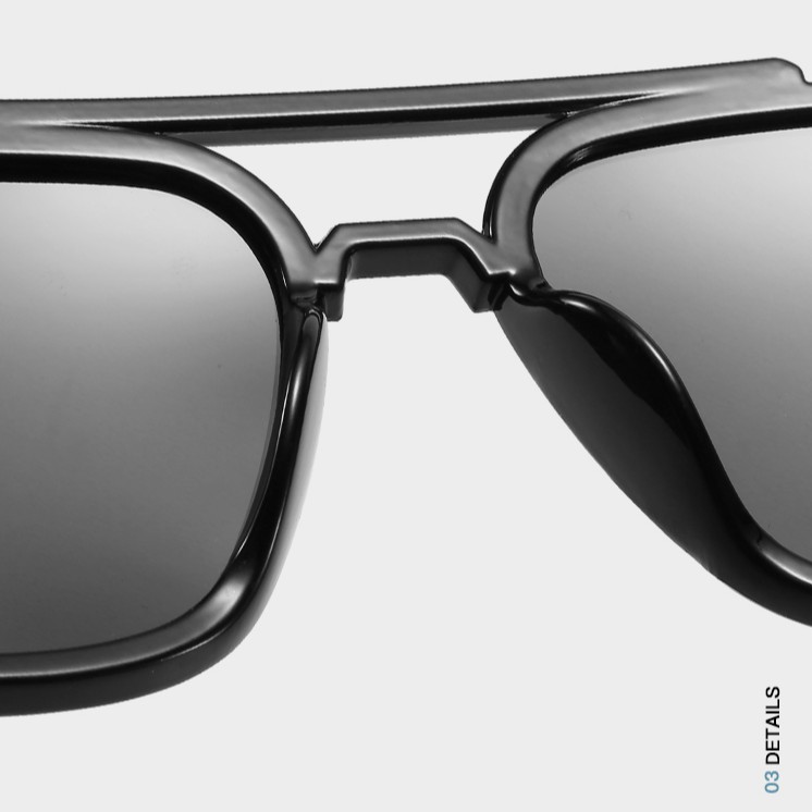 Kính mát MATA gọng vuông thời trang cho nam