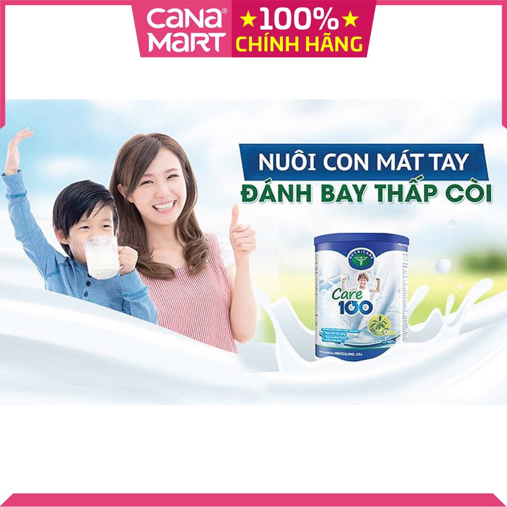 Sữa bột Nutricare Care 100 Plus phục hồi dinh dưỡng cho trẻ biếng ăn từ 1-10 tuổi (400gr)