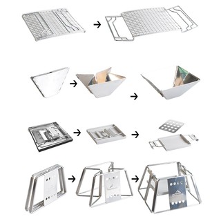 [BẢNH BAO - 5 SAO] BẾP NƯỚNG DÃ NGOẠI CAMPINGMOON X-MINI