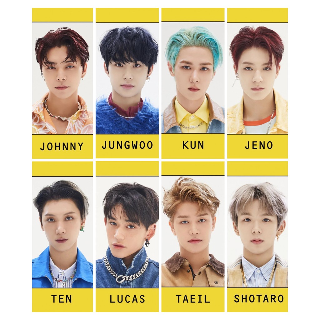 Set 24 bookmark ảnh NCT 2020 - RESONANCE Pt.2 ID