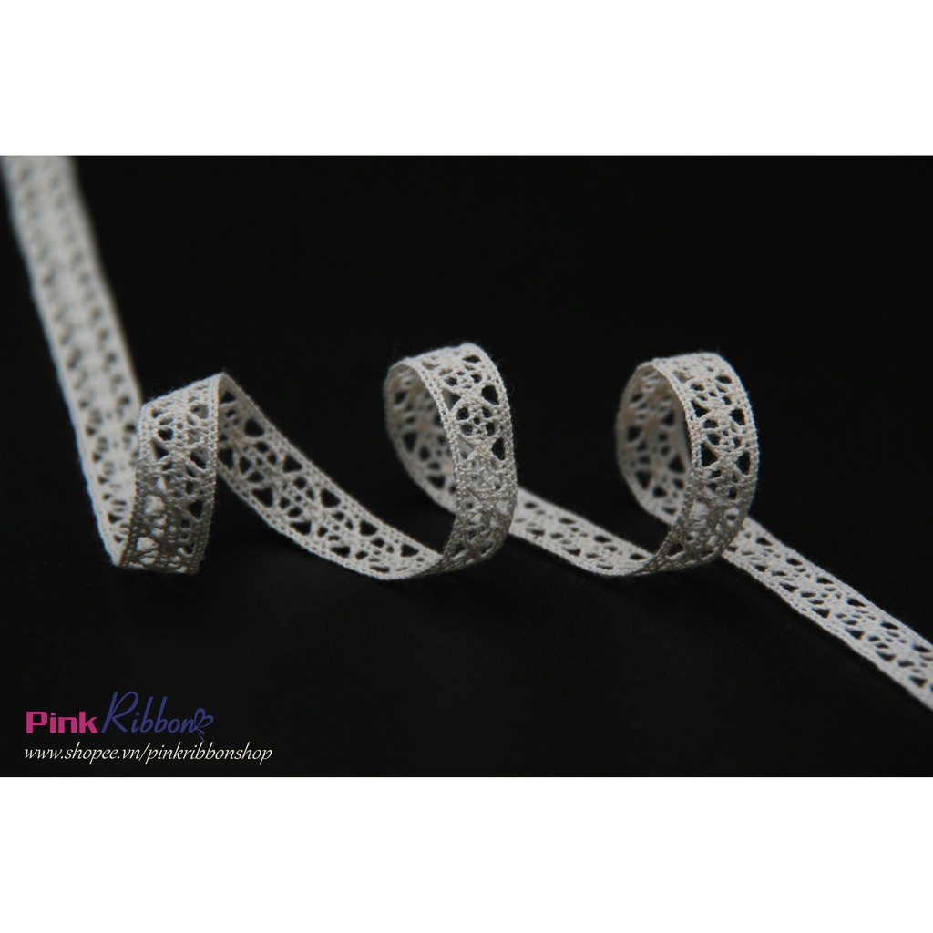 Ren zakka trắng ngà 1cm