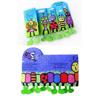 Sách vải 5 Little Insects