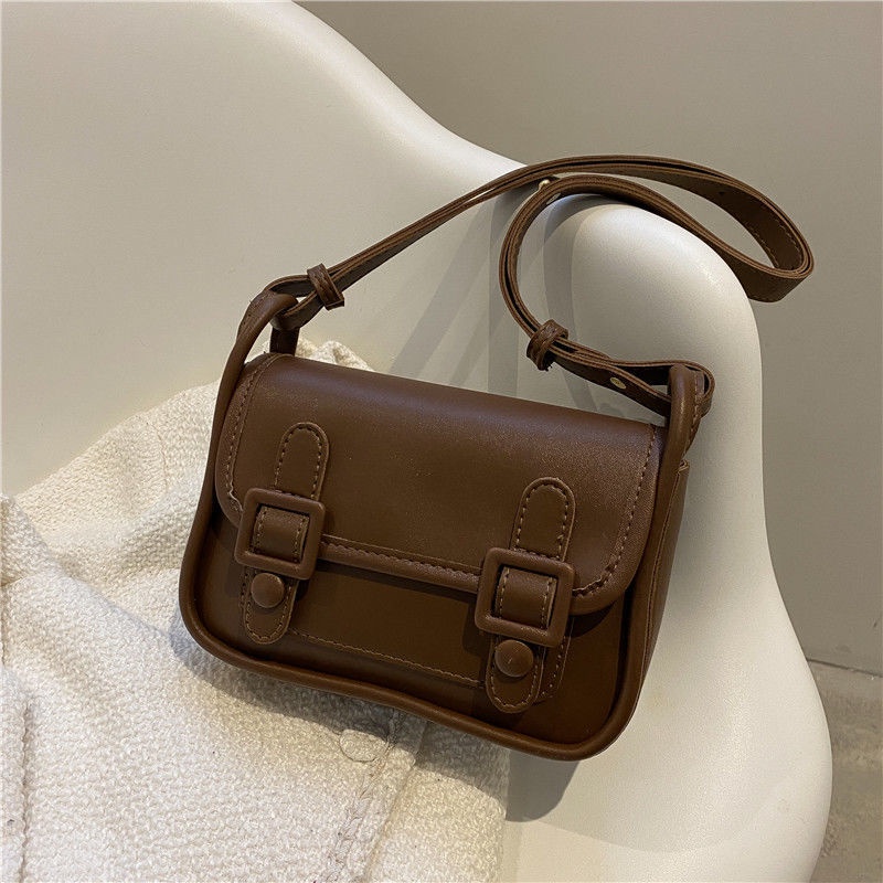 Cambridge bag for women 2022 new fashion contrast color small square French niche underarm bag all-match ins messenger bag