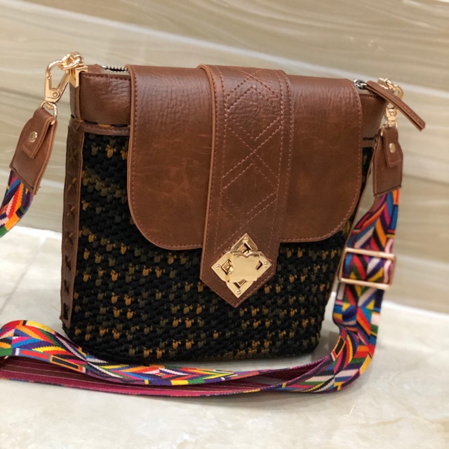 Set phụ kiện làm túi thổ cẩm