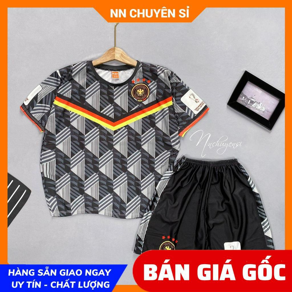 ĐỒ BỘ THỂ THAO ĐÙI BÉ TRAI size đến 70kg chât thun mềm mát Đồ bộ thun nam quần đùi DBRBD FULL SIZE