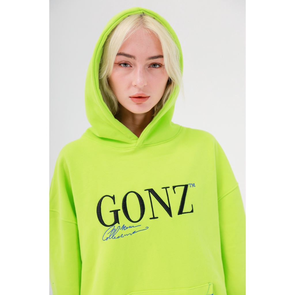 Áo Hoodie Nỉ Form Rộng Phong Cách Thu Đông - Hoodies 01 - Màu Xanh Neon | BigBuy360 - bigbuy360.vn
