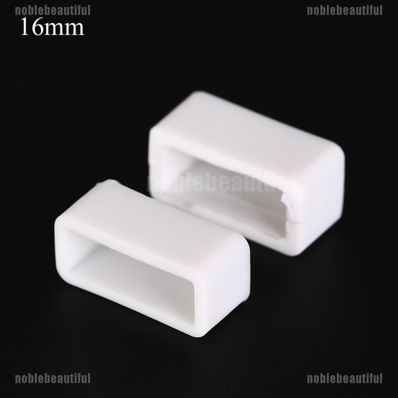 Dây Đeo Đồng Hồ Bằng Silicone Cao Su 16mm ~ 30mm