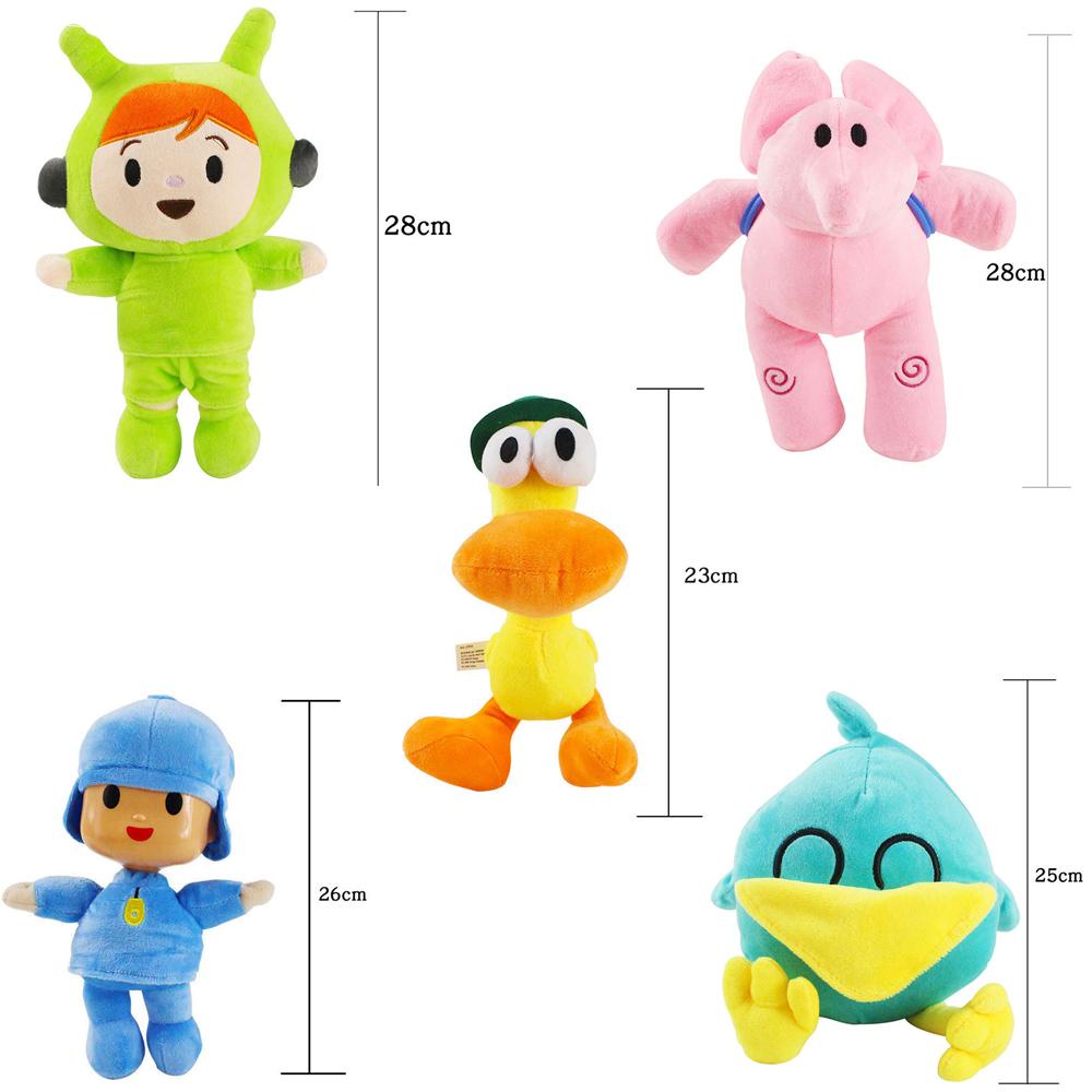 Đồ chơi nhồi bông Mềm 16-30cm Hình Động Vật Đáng Yêu