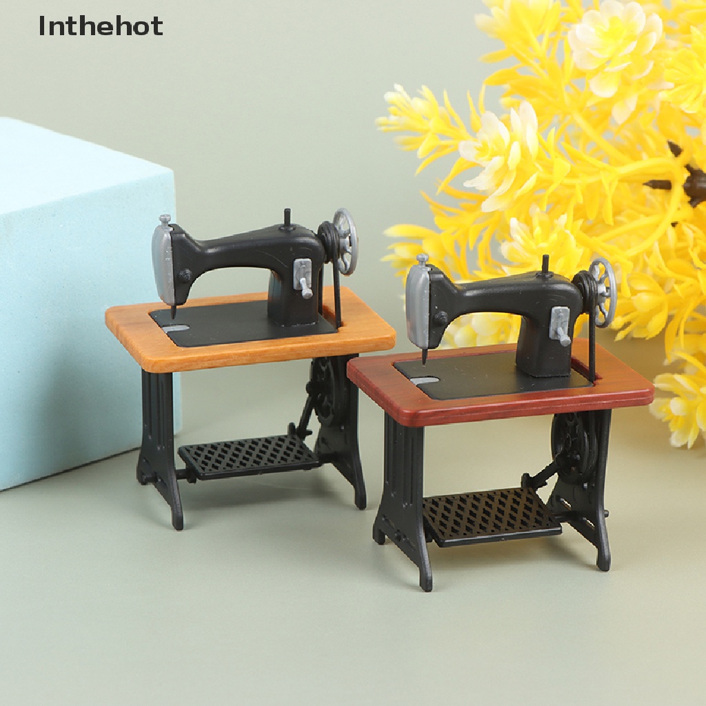 Mô Hình Máy May Mini Tỉ Lệ 1: 12 Trang Trí Nhà Búp Bê