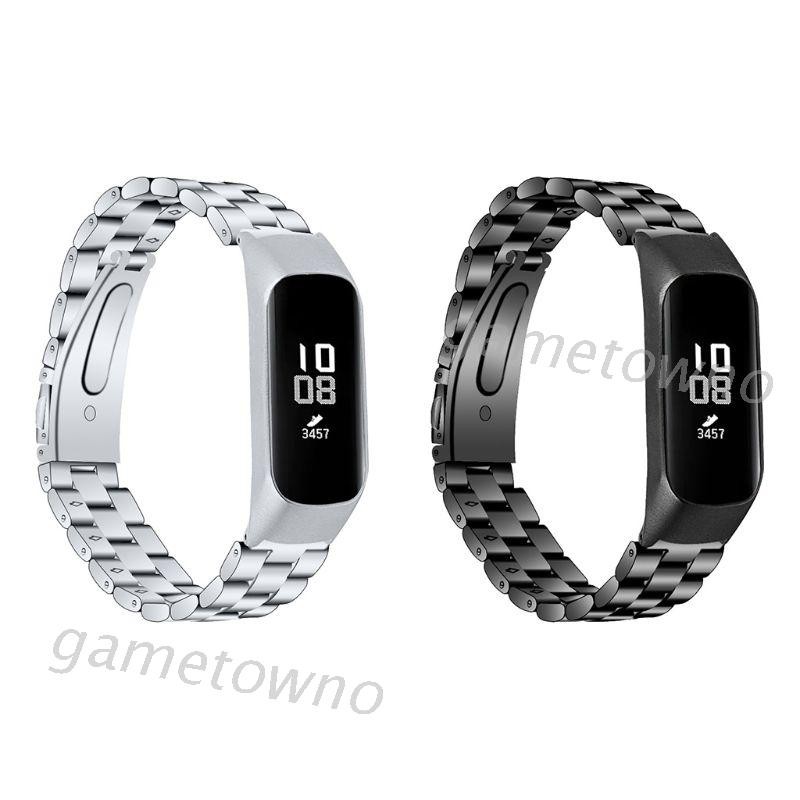 1 Bộ Dây Đeo Inox Cho Đồng Hồ Thông Minh Samsung Galaxy Fit-E