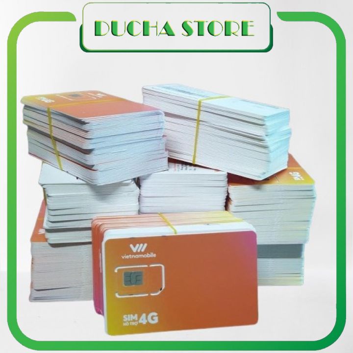 Sim 4G Vietnamobile siêu ưu đãi Data 10GB/ngày tốc độ cao Tặng 100p ngoại mạng, Miễn phí nội mạng.