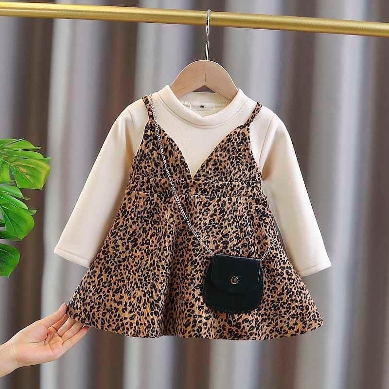 Váy xinh cho bé hàng Qc trong lót lông