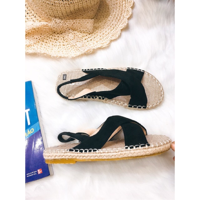 Sandal chéo cói