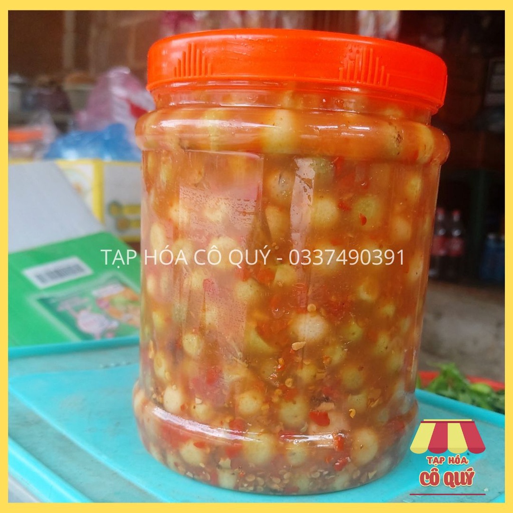 Quả Mắc Mật Tươi Ngâm Muối Ăn Quanh Năm, Mắc mật tươi ướp thịt quay, làm măng ớt - Tạp hóa cô Quý