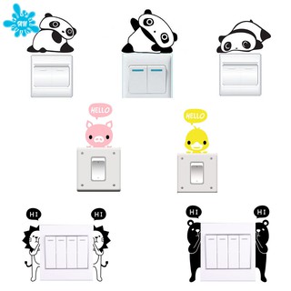 Miếng dán tường hình con heo dễ thương , dễ chùi rửa