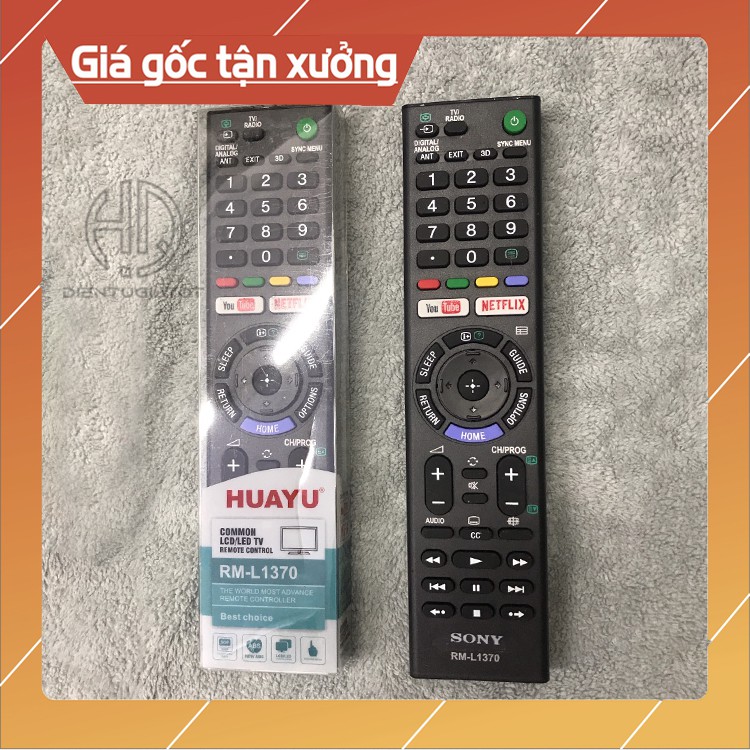 [CAO CẤP 2020]-BH 3 Tháng- Remote Điều khiển Sony Internet/LED/LCD/Smart