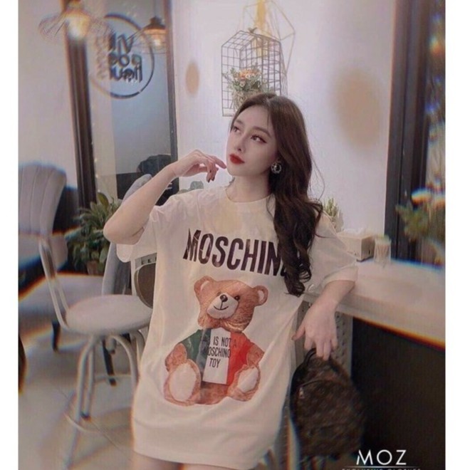áo phông nữ, áo phông rộng moschino - Hàng cao cấp, chất đẹp, ảnh thật | BigBuy360 - bigbuy360.vn