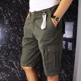 Quần short kaki nam, vải kaki xịn dày dặn, quần short kaki túi hộp nhiều màu phong cách NMI001