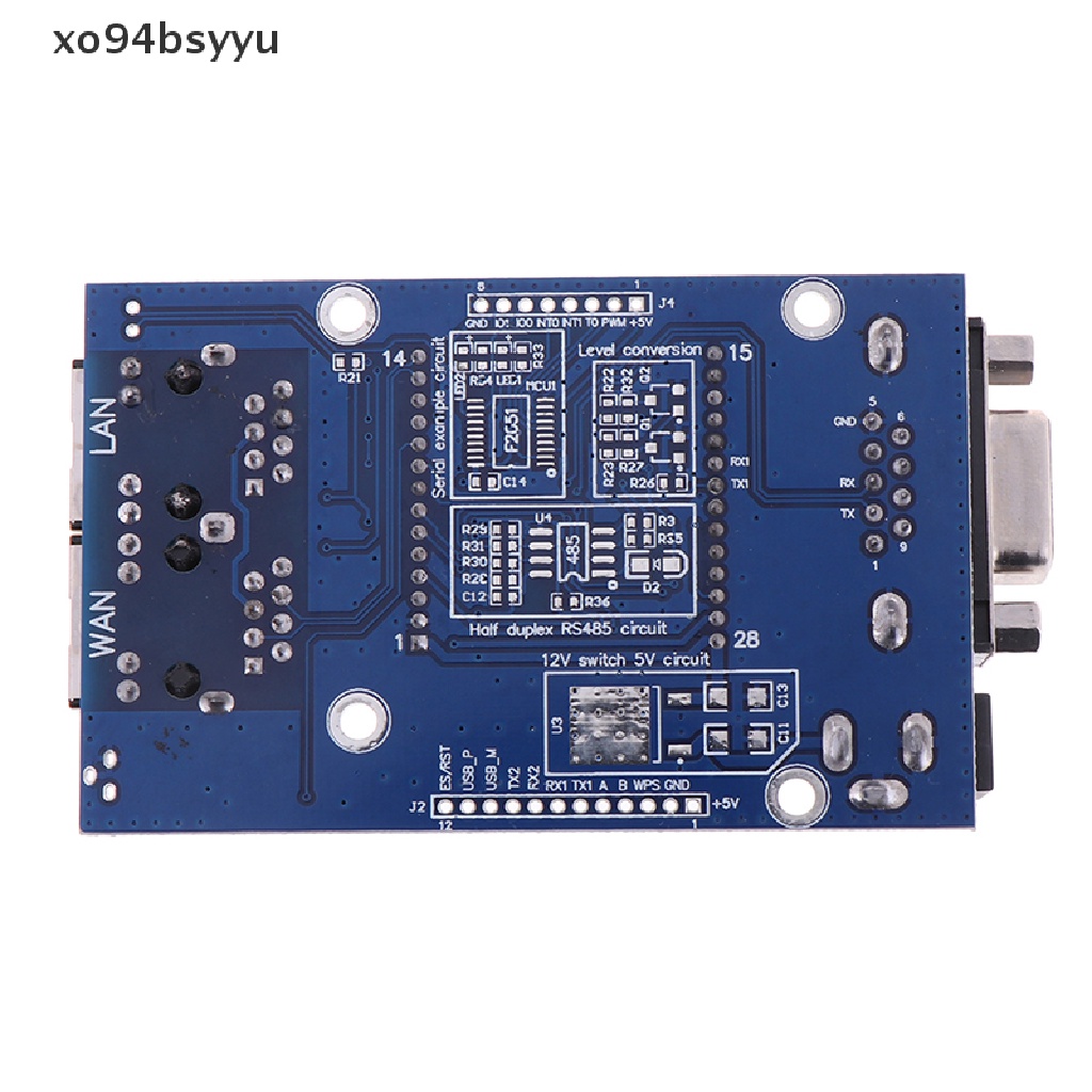 Mô Đun Chuyển Đổi Mạng Xo94Bsyu HLK-RM04 TCP IP Ethernet UART RS232 Sang WAN LAN WIFI