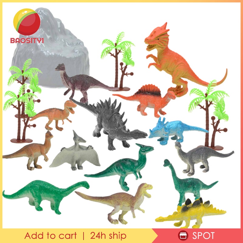 Set 19 Mô Hình Đồ Chơi Khủng Long Trong Phim Công Viên Kỷ Jura