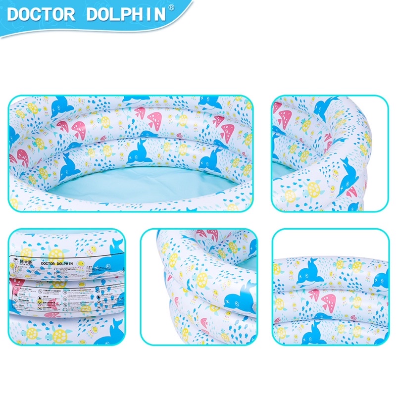 Bể bơi doctor dolphin cao cấp chính hãng đa năng cho bé