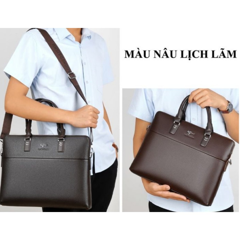 ❤️𝙁𝙍𝙀𝙀𝙎𝙃𝙄𝙋❤️ Cặp Công Sở Da Bò Cao Cấp TN258 | BigBuy360 - bigbuy360.vn