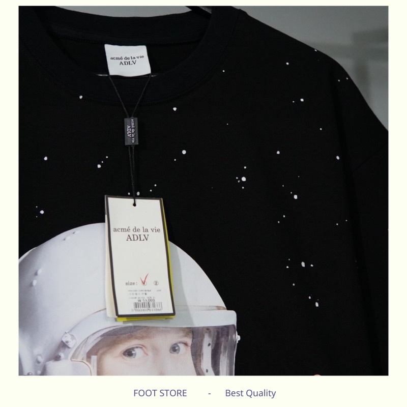 Áo ADLV Space Travel chuẩn siêu cấp Áo thun Adlv in hình cao cấp