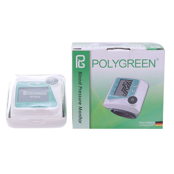 Máy đo huyết áp cổ tay Polygreen KP - 6230 Chính hãng