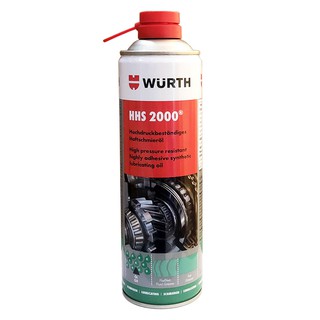 Mỡ bò nước Wurth HHS 2000 chai dạng xịt 500ml