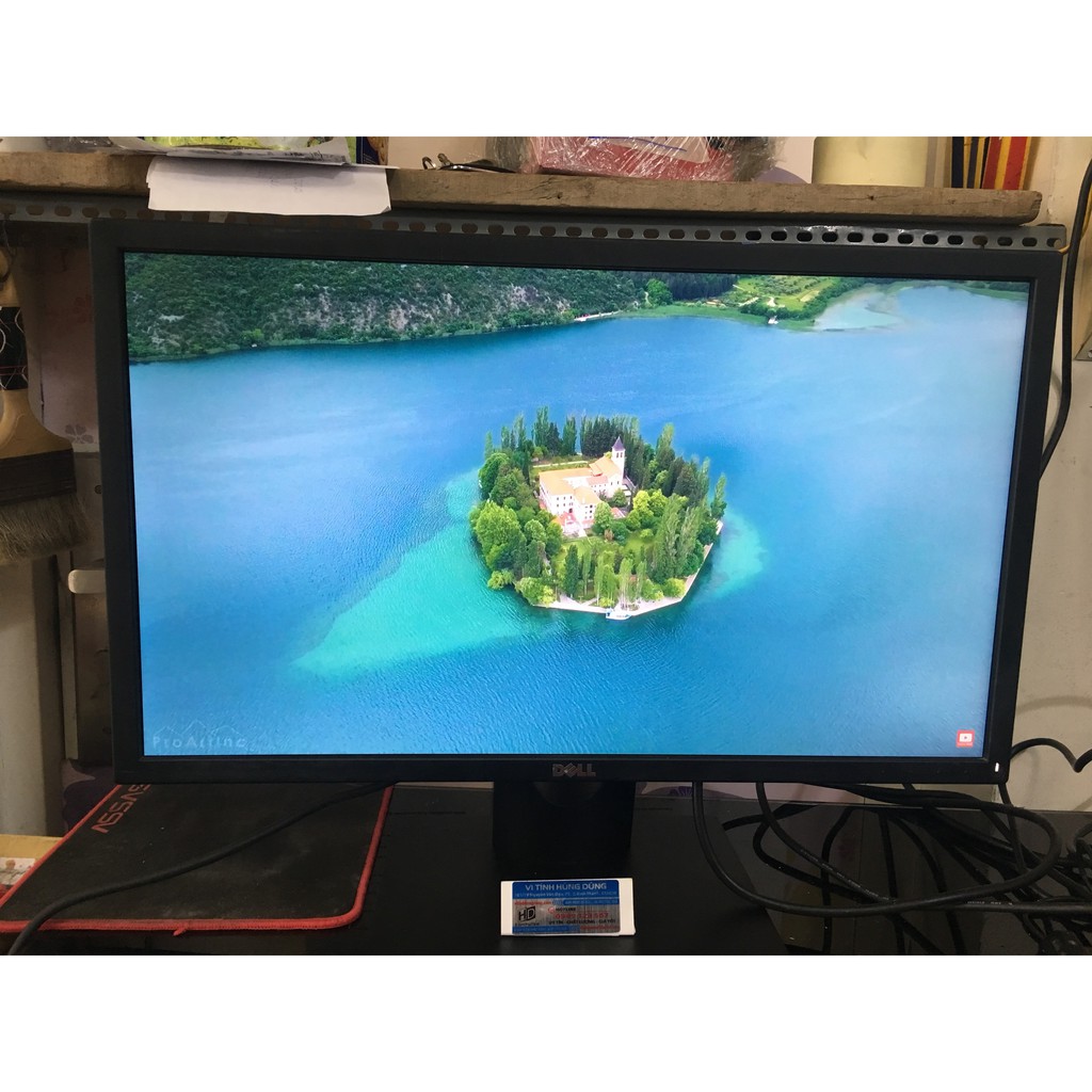 LCD 24 Dell E2416 LED VGA DP, màn hình máy tính, màn hình Dell