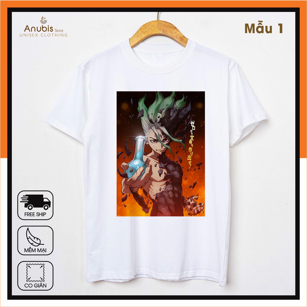 (HOT) Áo thun unisex Dr.Stone( Anime Hồi Sinh thế giới)