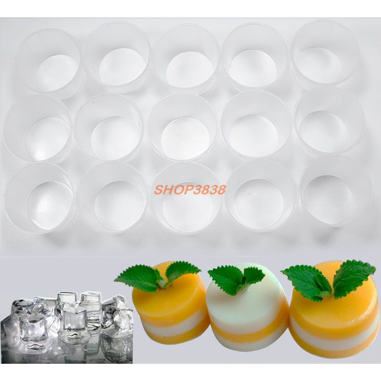 Combo 10 Khuôn Làm Bánh Flan Rau Câu Cupcake Inox 304 ( 7cm ) Nắp Nhựa Khít( Tặng 20 Khuôn Rau Câu Không Nắp )