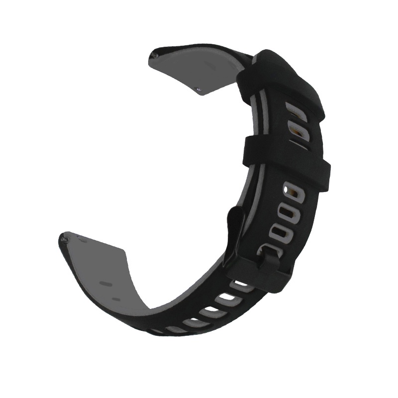 Dây đeo silicon mềm thoáng khí 20mm 22mm dành cho đồng hồ thông minh Samsung Galaxy 3 41mm 45mm 42mm 46mm