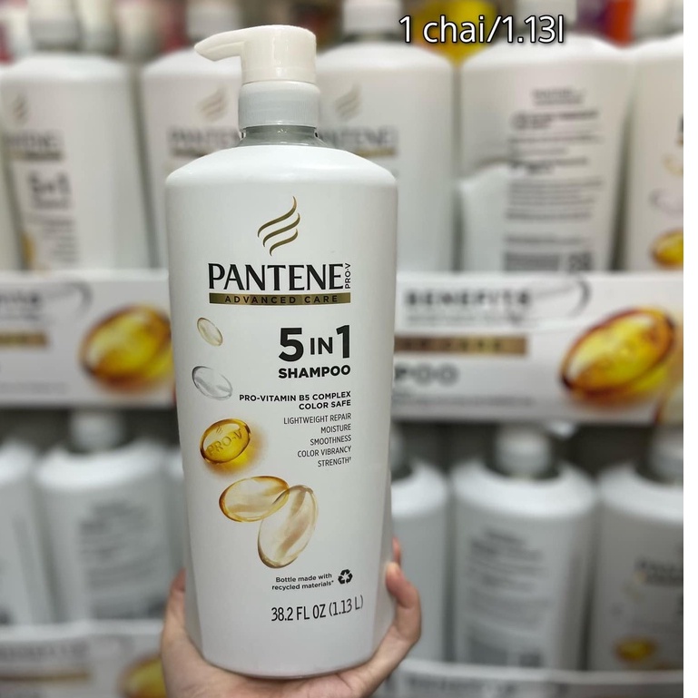 Dầu Gội Pantene Pro-V Advanced Care 5IN1 Chai 1.13 Lít