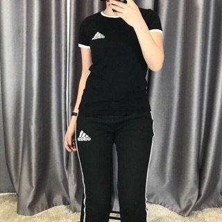 bộ thể thao mặc nhà adidas