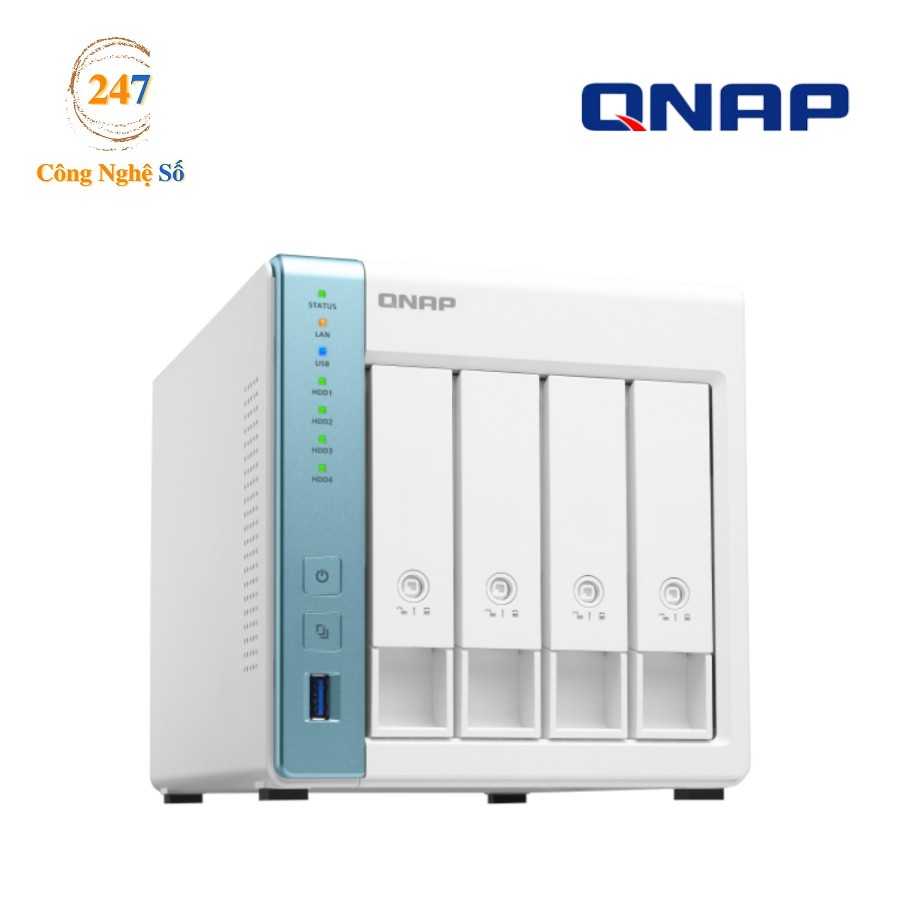 Thiết bị lưu trữ mạng NAS Qnap TS-431P3-4G Công Nghệ Số 247