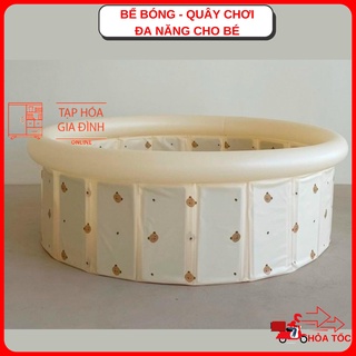 Bể bóng, quây chơi, bể bơi đa năng bar-rot cao cấp cho bé kích thước 120*35cm