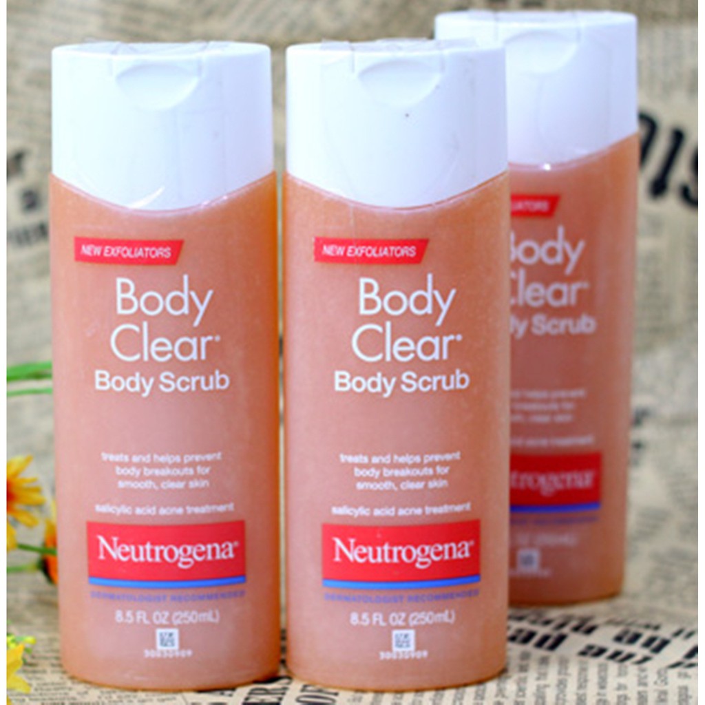 Sữa Tắm Neutrogena Body Clear Body Scrub (250ml) _ NTG002ST