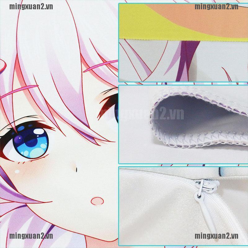 Vỏ Gối Màu Bạc Hà Hóa Trang Anime 150x50cm