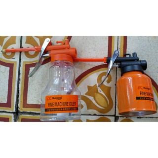 Vịt bơm dầu ngang nhựa/nhôm