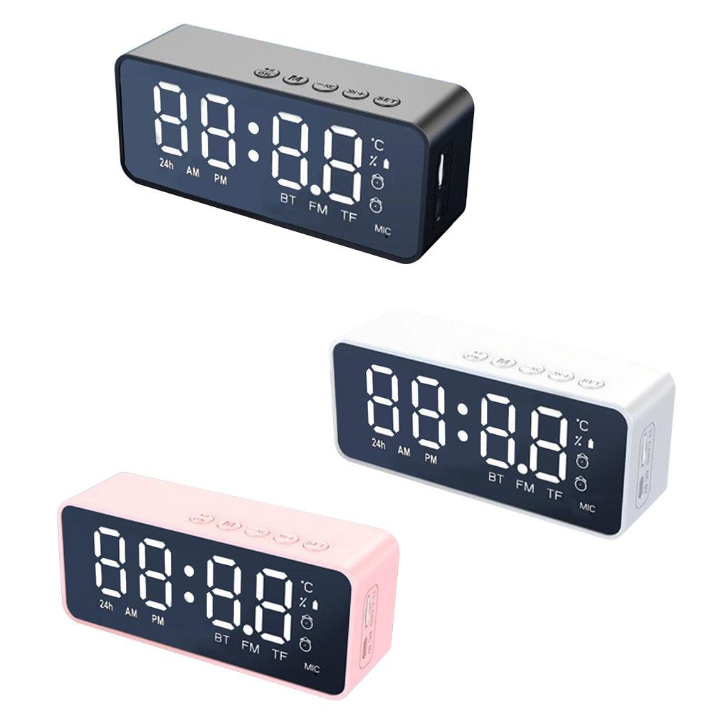 Loa Bluetooth V5 0 Kích Thước Nhỏ Gọn Có Đèn LED 3 5mm