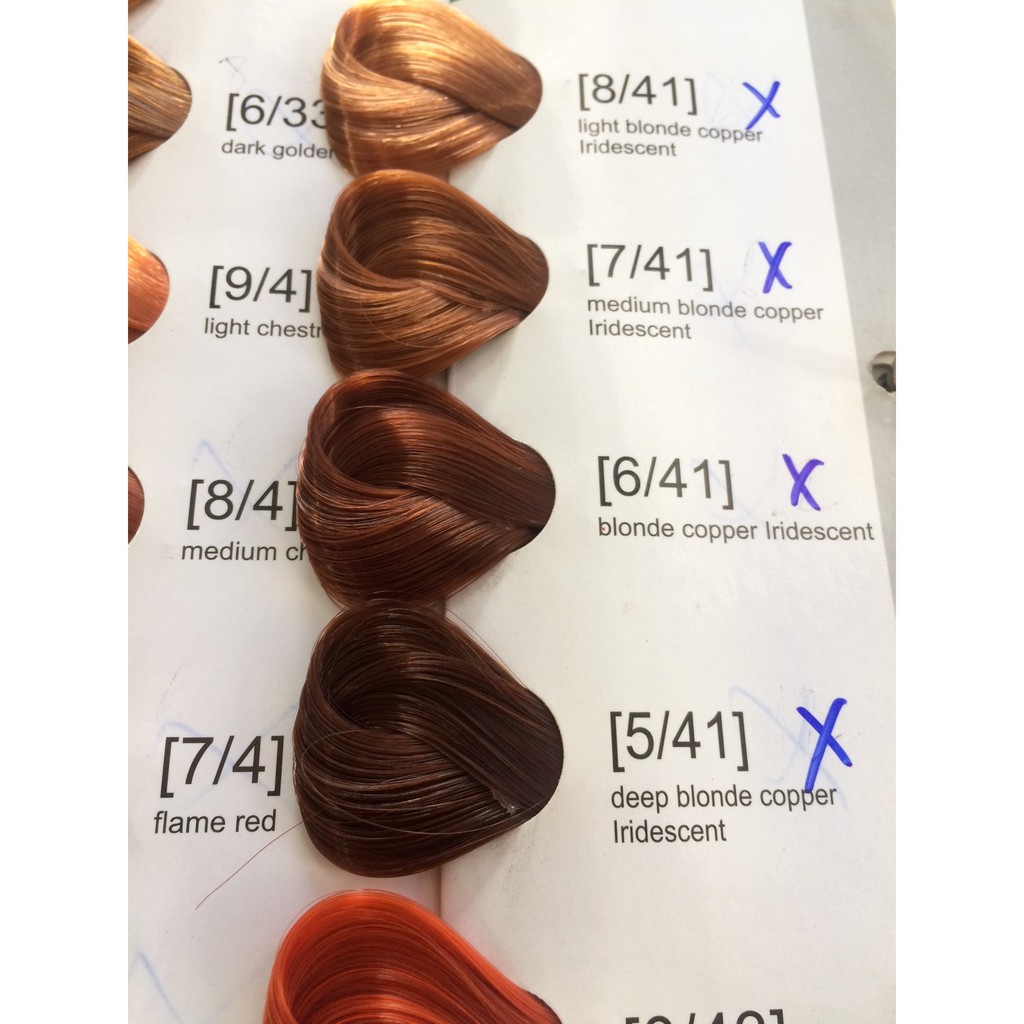 Thuốc nhuộm Topty Thái Lan ( Có ảnh thật bảng màu) | BigBuy360 - bigbuy360.vn