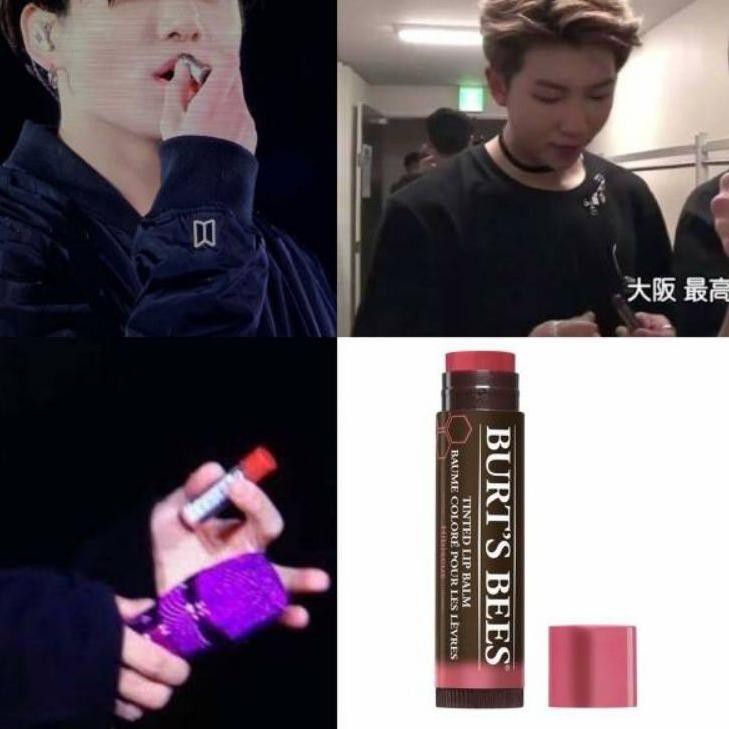 Free nich,!!!!!!!!! (Hàng Mới Về) Son Môi Dưỡng Ẩm BTS Jungkook burts | BigBuy360 - bigbuy360.vn