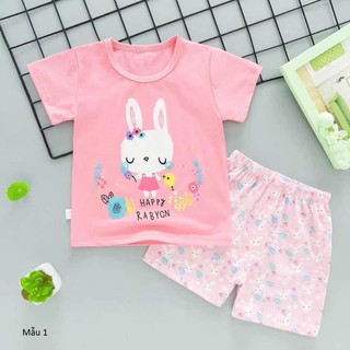 (Nhiều mẫu từ 4tuổi - 7tuổi) Bộ đồ quần áo xuất Hàn cho bé gái mặc ngày hè đi học và đi chơi