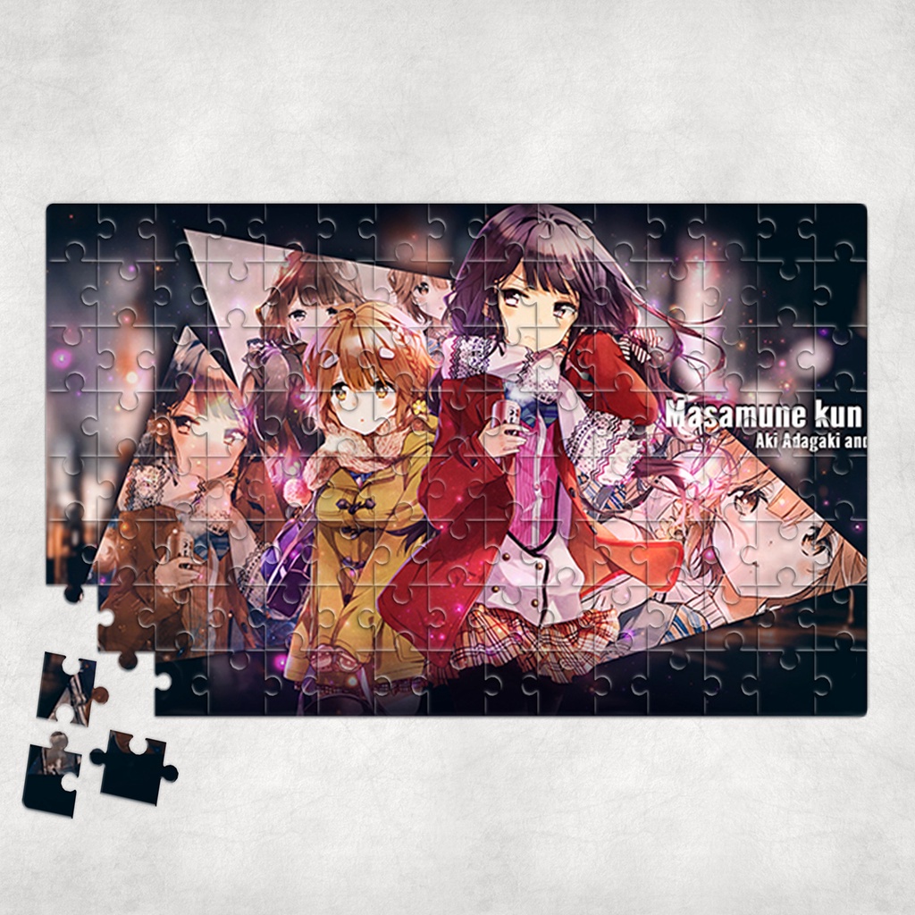 Tranh ghép hình A4, A5 Anime, xếp hình MASAMUNE KUN S REVENGE - Mẫu 1