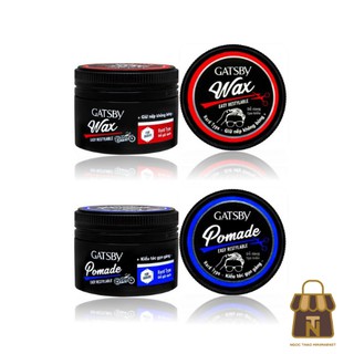Wax Tạo Kiểu Tóc Gatsby Wax Đỏ / Pomade Xanh Dương 65g