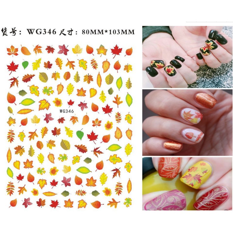 Sticker dán móng tay hình haloween