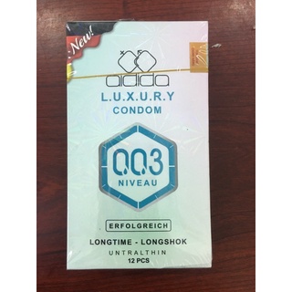 Hộp bao cao su 12c Luxury 0.03