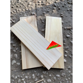Thanh gỗ thông rộng 10cm x dày 1cm x dài 25cm-30cm-40cm-50cm-60cm  đã bào 4 mặt phù hợp làm kệ, ốp tường, trang trí, DIY