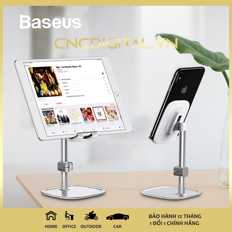 Bộ đế giữ điện thoại và máy tính bảng để bàn Baseus Literary Youth Desktop Bracket (Universal Holder Stand)